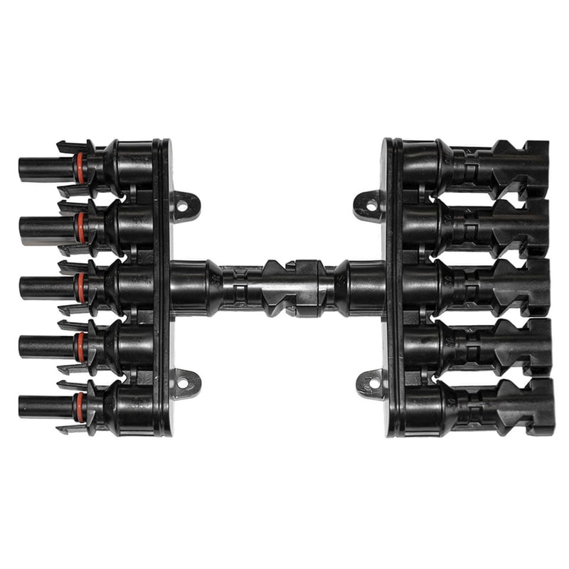 Intact 1Paar (+/-) Poladapter F-M8 (Innengewinde M8) auf DIN-Pole