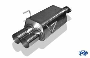 Fox Auspuff Sportauspuff Komplettanlage für Honda Civic Type 7 R 2.0l 147kW EP3