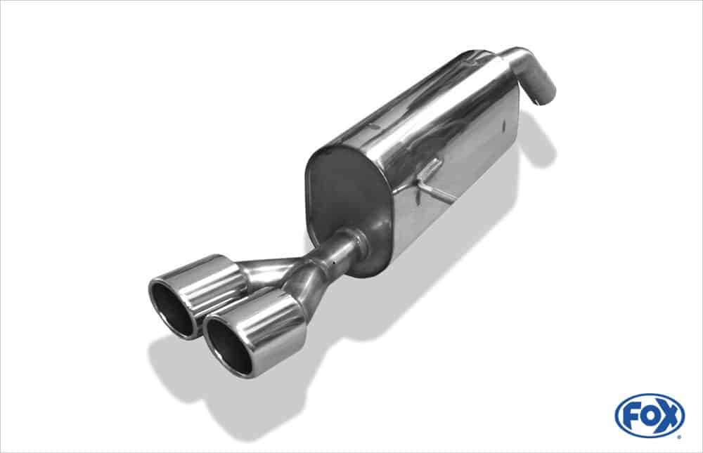 Fox Auspuff Sportauspuff Endschalldämpfer für Peugeot 207 SW RC 1.6l 128W PE022081-132