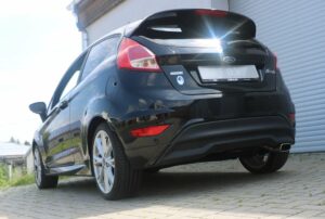 Fox Auspuff Sportauspuff Komplettanlage für Ford Fiesta 7 Fiesta 7 Sport 1.0l FO013031-671E-KO