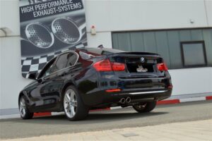 Streetbeast Sportauspuff 76mm mit Soundgenerator für BMW 3er F30 F31 Limo