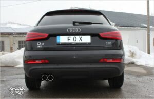 Fox Auspuff Sportauspuff Auspuff Sportauspuffanlage Komplettanlage für Audi Q3 AU150001-050-KO