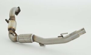 Friedrich Motorsport 70mm Downpipe mit Sport-Kat für Seat Ibiza 6J SC 1.4l TSI