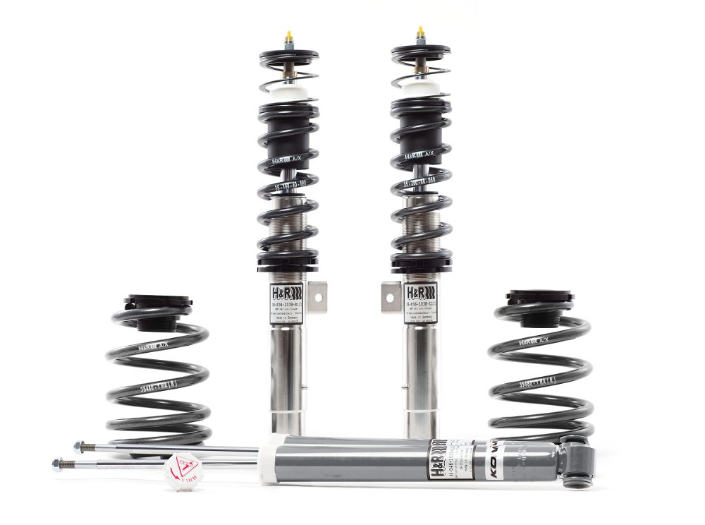H&R Twin-Tube Gewindefahrwerk für BMW 3er E46 Limo Coupe Compact Cabrio 36480-1