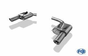 Fox Duplex Auspuff Sportauspuff für Audi A5 Sportback - B8 3.2 FSI 195kW AU120283-153