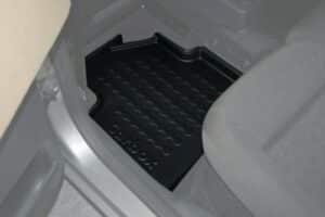 Carbox FLOOR Fußraumschale Gummimatte für Skoda Roomster hinten durchgehend