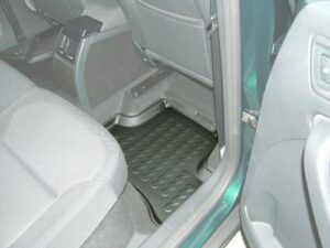Carbox FLOOR Fußraumschale Gummimatte Fußmatte für Skoda Yeti hinten rechts