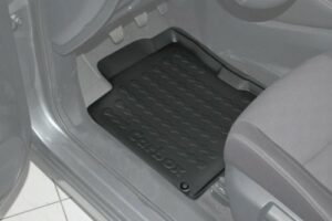 Carbox FLOOR Fußraumschale Gummimatte für Nissan Qashqai 04/2014 vorne links