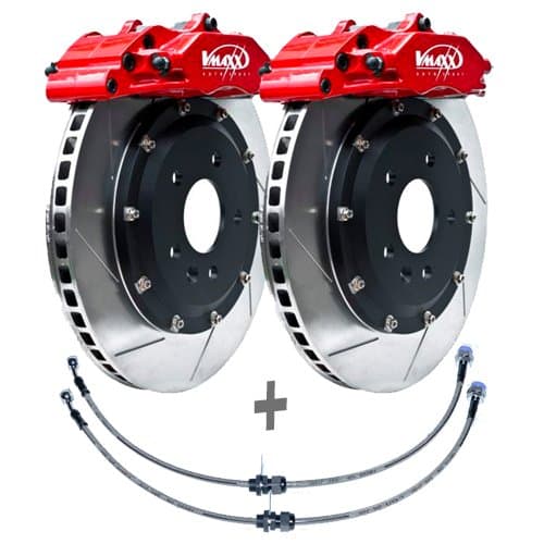 V-Maxx Big Brake Kit 330mm Bremsanlage Bremsen Set für VW Polo 6R incl. WRC 09- 20VW33006X