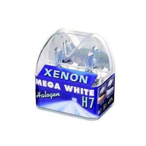 XENON LIGHT H7 55W SUPER WHITE GLÜHLAMPEN GLÜHBIRNE MEGA WHITE 2er SET