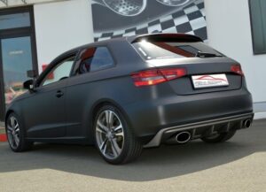 Friedrich Motorsport Duplex Auspuff Sportauspuff für Audi A3 8V 3-Türer 1.2 TFSI