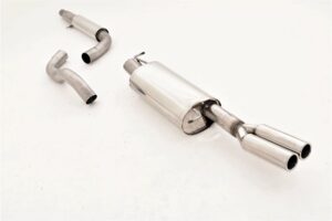 Friedrich Motorsport 3 Zoll 76mm Sportauspuff Anlage für VW Bora 1.8 Turbo