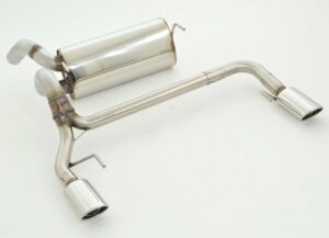Friedrich Motorsport 70mm Duplex Auspuff Sportauspuff Auspuff für Opel Astra J