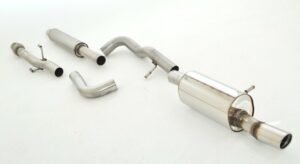 Friedrich Motorsport 70mm Auspuff Sportauspuff für Citroen DS3 1.6l Turbo