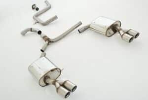 Friedrich Motorsport Gruppe A Duplex Sportauspuff Anlage für Ford Mondeo BA7 2.0