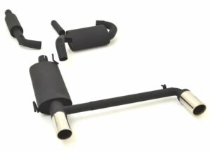 Friedrich Motorsport Gruppe A Duplex Sportauspuff Anlage für VW Golf III Cabrio