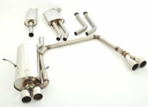 Friedrich Motorsport Gruppe A Duplex Sportauspuff Anlage für BMW E46 Bj. 98-00