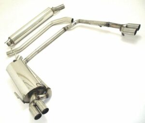 Friedrich Motorsport Gruppe A Duplex Sportauspuff für Opel Vectra B 02/99-2002