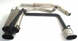 Friedrich Motorsport Gruppe A Duplex Sportauspuff für VW Polo 6N / 6N2 94-2001