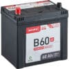 Accurat Basic Asia B60 J2 Autobatterie 60Ah