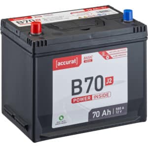 Accurat Basic Asia B70 J2 Autobatterie 70Ah