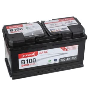 Accurat Basic B100 Autobatterie 100Ah