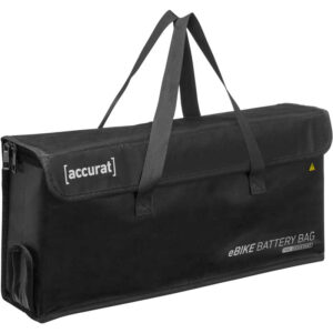 Accurat Bike Battery Bag feuerfeste E-Bike Akku-Tasche (schwarz)