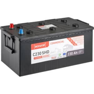 Accurat Commercial C230 SHD LKW-Batterie 230Ah