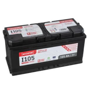 Accurat Impulse I105 Autobatterie 105Ah AGM Start-Stop