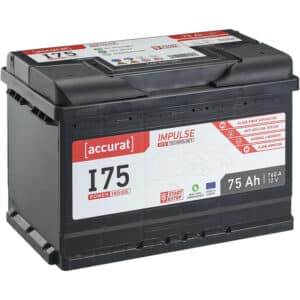 Accurat Impulse I75 Autobatterie 75Ah EFB Start-Stop