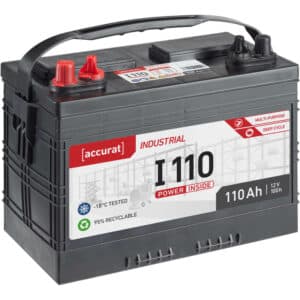 Accurat Industrial I110 12V 110Ah Versorgungsbatterie