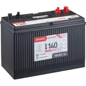 Accurat Industrial I140 12V 140 Ah Versorgungsbatterie