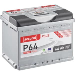 Accurat Plus P64 Autobatterie 64Ah