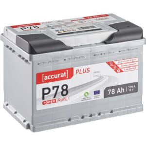 Accurat Plus P78 Autobatterie 78Ah