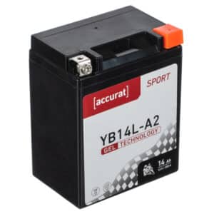 Accurat Sport GEL YB14L-A2 Motorradbatterie 14Ah 12V