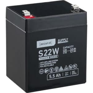 Accurat Supply S22W AGM Bleiakku 5