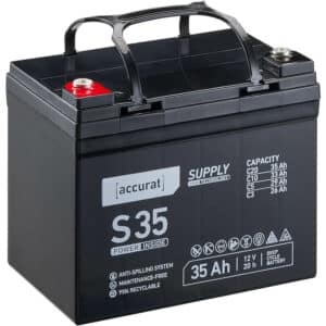 Accurat Supply S35 AGM Bleiakku 35 Ah