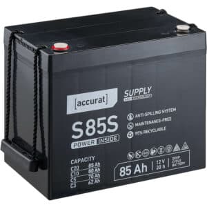 Accurat Supply S85s AGM Bleiakku 85 Ah