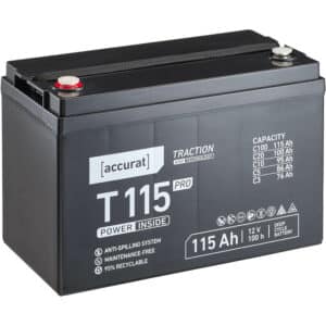 Accurat Traction T115 Pro 12V AGM Bleiakku 115Ah