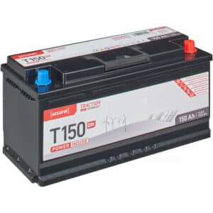 Accurat Traction T150 LFP DIN 12V LiFePO4 Lithium Versorgungsbatterie 150Ah