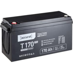 Accurat Traction T170 Pro 12V AGM Bleiakku 170Ah