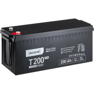 Accurat Traction T200 Pro AGM 12V Versorgungsbatterie 200Ah Bleiakku