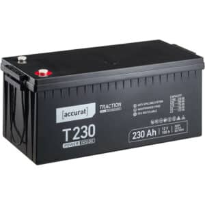 Accurat Traction T230 12V GEL Versorgungsbatterie 230Ah