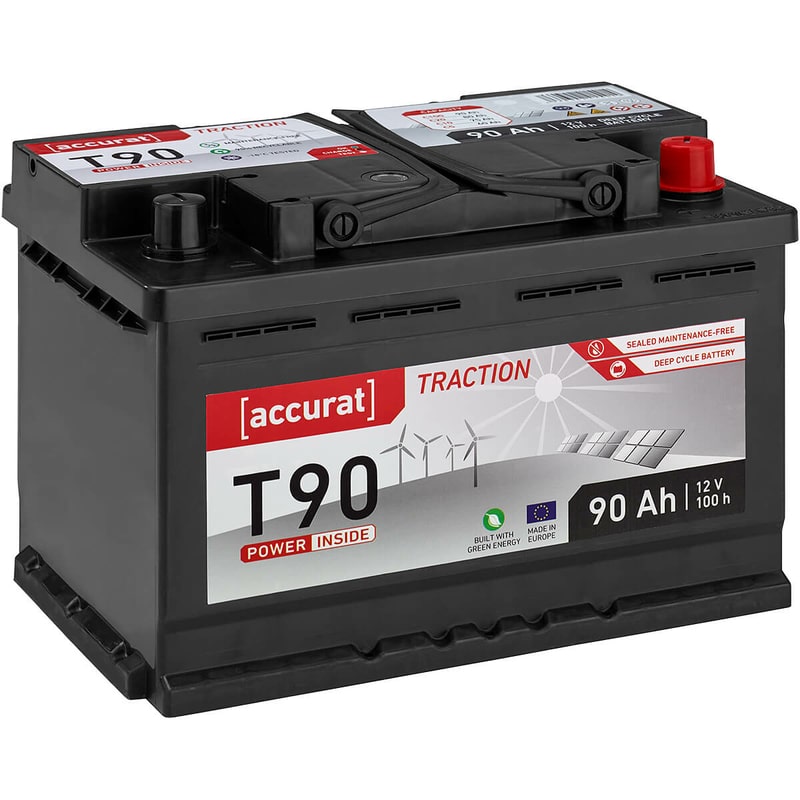 Accurat Traction T90 SMF Versorgungsbatterie 90Ah