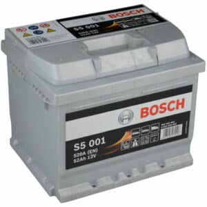 Bosch S5 001 Autobatterie 52Ah