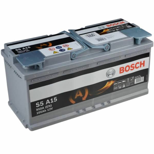 Bosch S5 A15 AGM-Batterie 105Ah