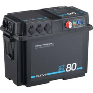 ECTIVE AccuBox 80 1024Wh 1000W Powerstation mit 80Ah Lithium Batterie