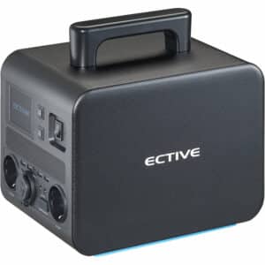 ECTIVE BlackBox 5 Powerstation 500W 512Wh Reine Sinuswelle 230V Lithiumbatterie 20Ah 25