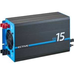 ECTIVE SSI 15 1500W/12V Sinus-Wechselrichter mit MPPT-Laderegler