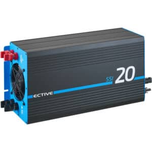 ECTIVE SSI 20 2000W/12V Sinus-Wechselrichter mit MPPT-Laderegler